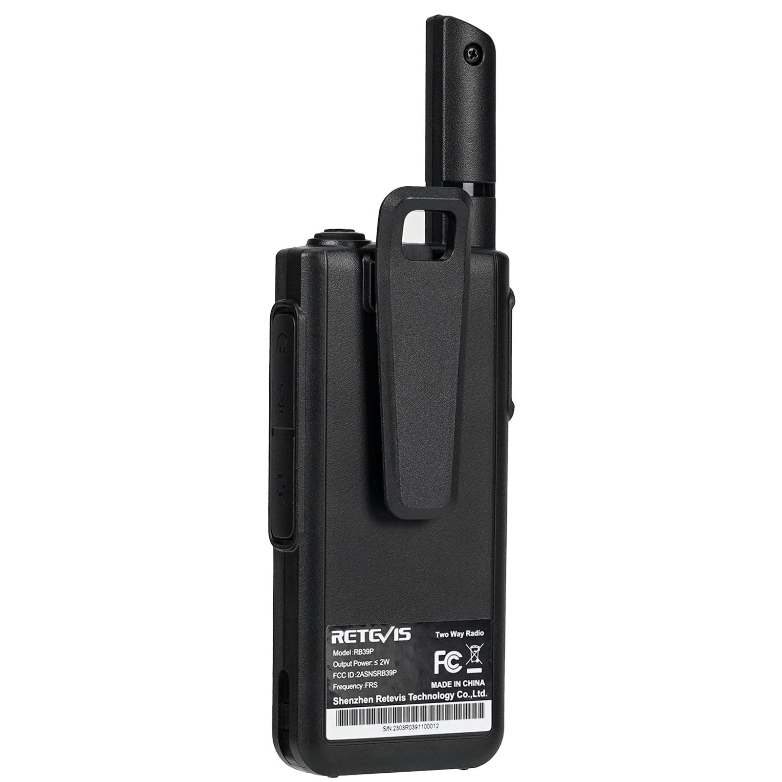 Retevis RB39 Ultra Thin 18mm License-free FRS TWO-WAY Radio