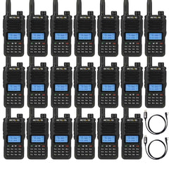 RA89 10 Watt Dual Band IP68 Waterproof Two Way Radios (20 Pack)