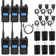 RA89 UV IP68 Ham Radio with Speaker Kit (6 Pack)