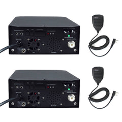 Retevis RB91 Long Range Digital UHF Repeater with Speaker Mic Bundle (2 Pack)