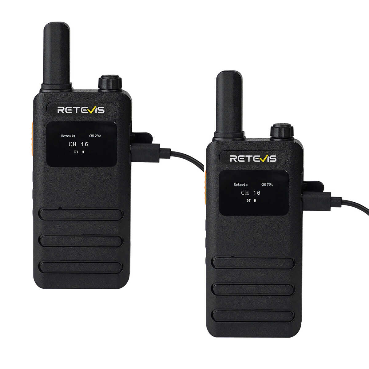 B3S Ultra Thin Portable FRS Handheld Radio with LCD Display