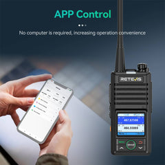 RB58 Long Range Noise Reduction Business Radio with Bluetooth Programming 10 Pack