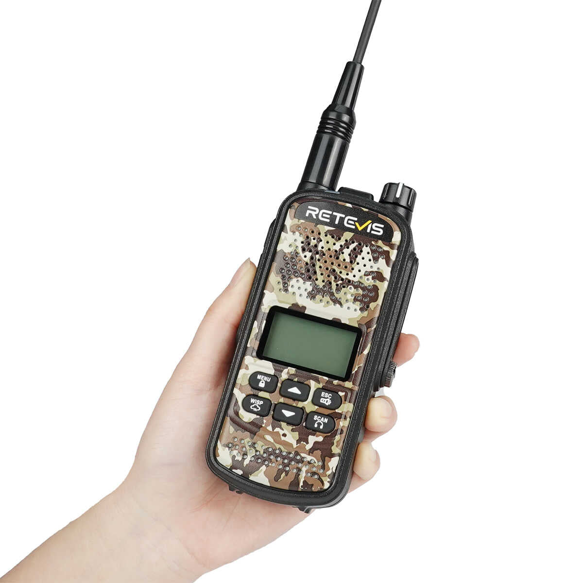 Retevis EZTalk 62 Dual Band VHF/UHF Handheld Radio (2 Pack)