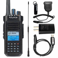 HD2 GPS+Bluetooth Earpiece+IP67 Speaker Mic+Programming Cable+Long Antenna