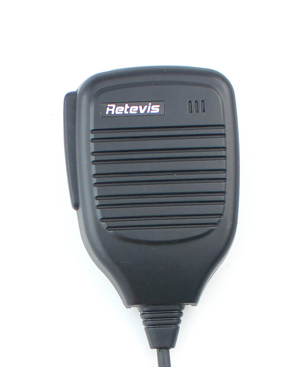 2 PIN Handheld PTT Speaker Mic FOR RETEVIS Radio