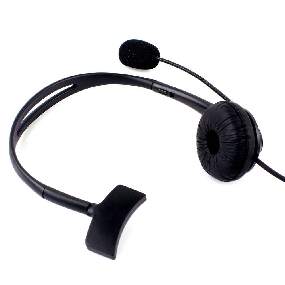 2 PIN PTT Mic Headphone Headset for Radio