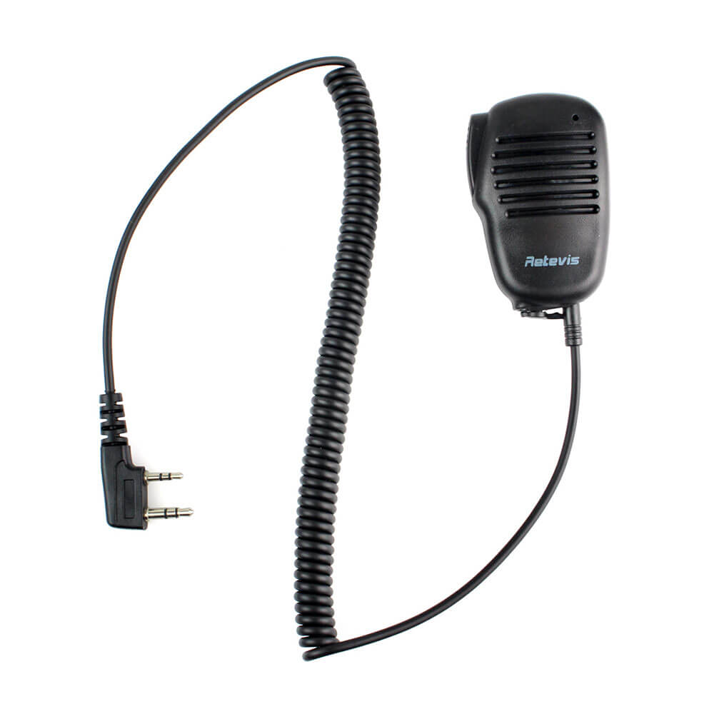 2 Pin Mini PTT Speaker Mic For Radio