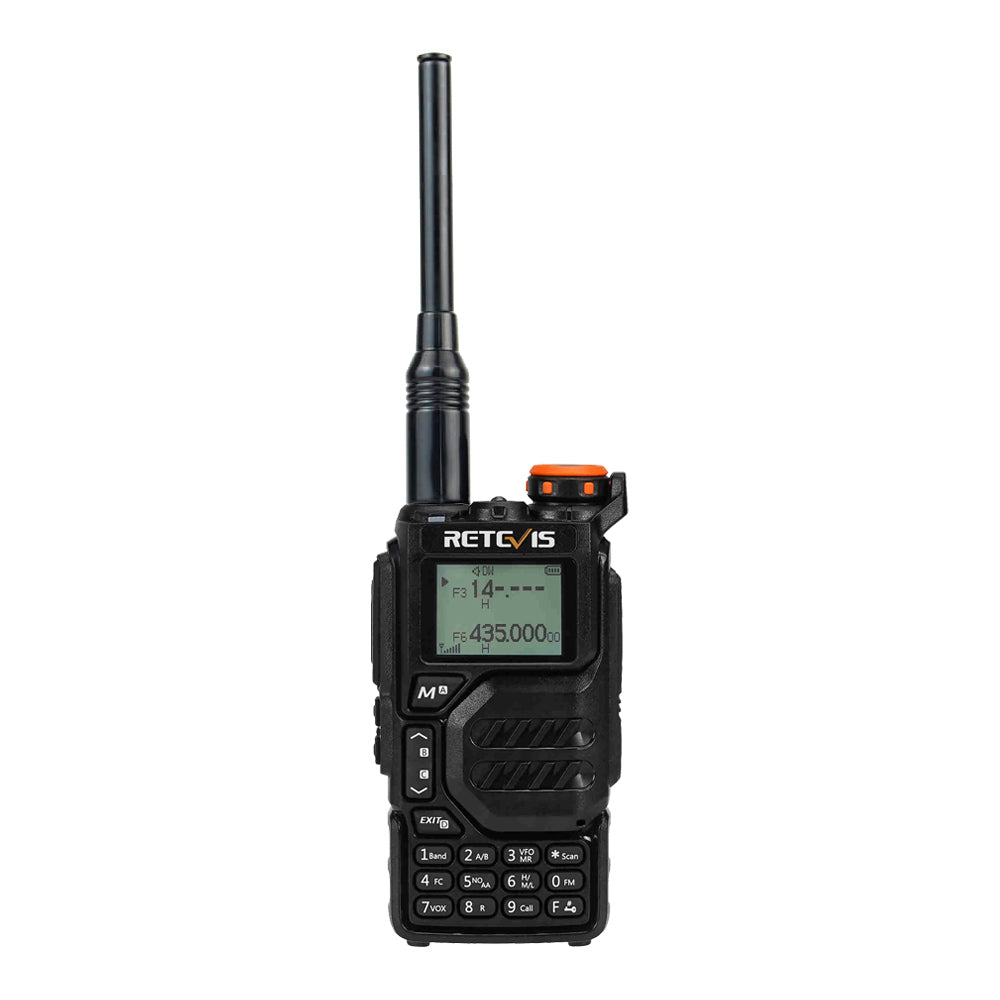 RA79 5W 50-600MHz Ham Radio With Speaker, Long Antenna, Programming Cable Kit