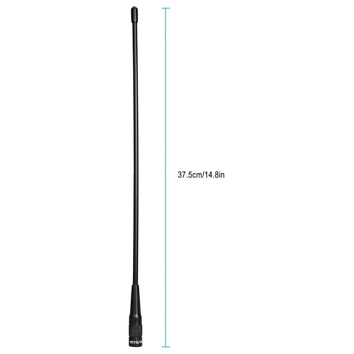 SMA-M 14.8 inches  Dual Band UHF VHF Antenna