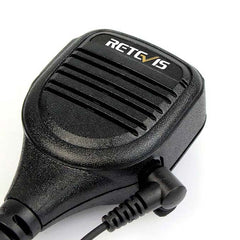 Retevis Shoulder Speaker Microphone with 3.5mm Audio Jack For RT22 RT68 RT21 Radio