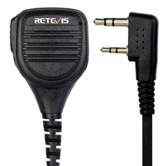 Retevis Shoulder Speaker Microphone with 3.5mm Audio Jack For RT22 RT68 RT21 Radio