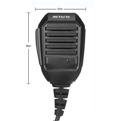 RS-113 2PIN Remote Heavy Speaker Microphone