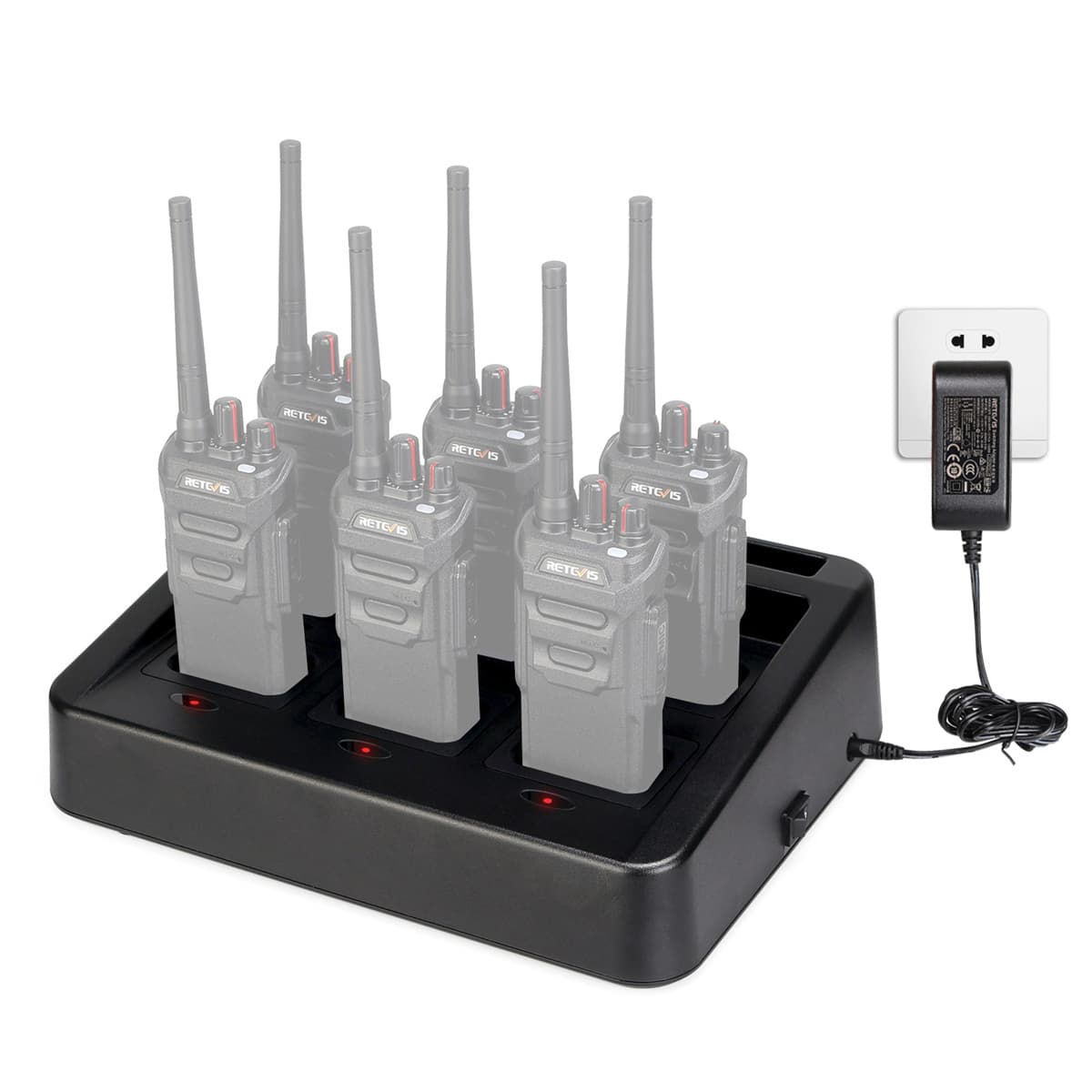 RTC48 Six-Way Charger Multi Unit Charger