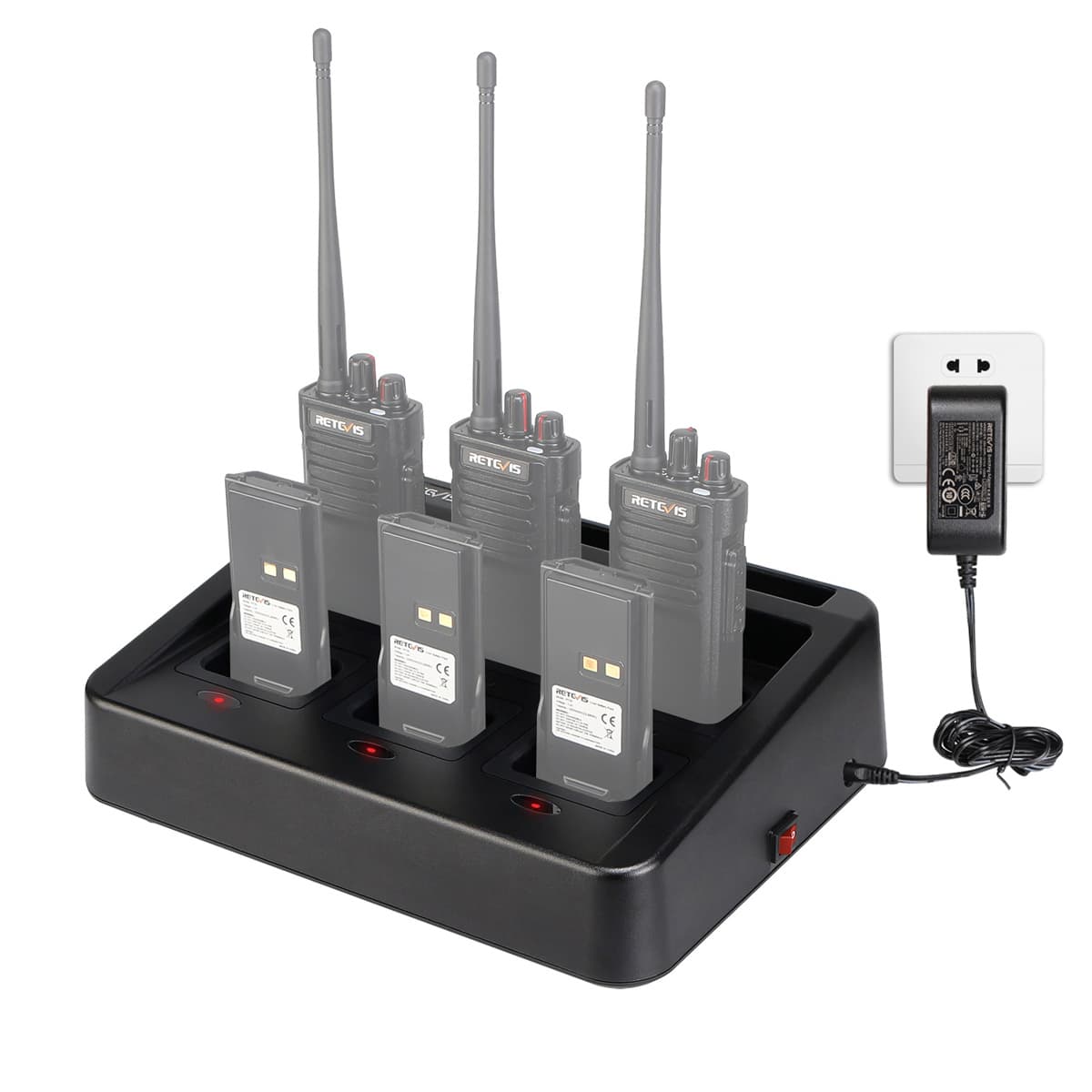 RTC29 Six-Way Charger Multi Unit Charger