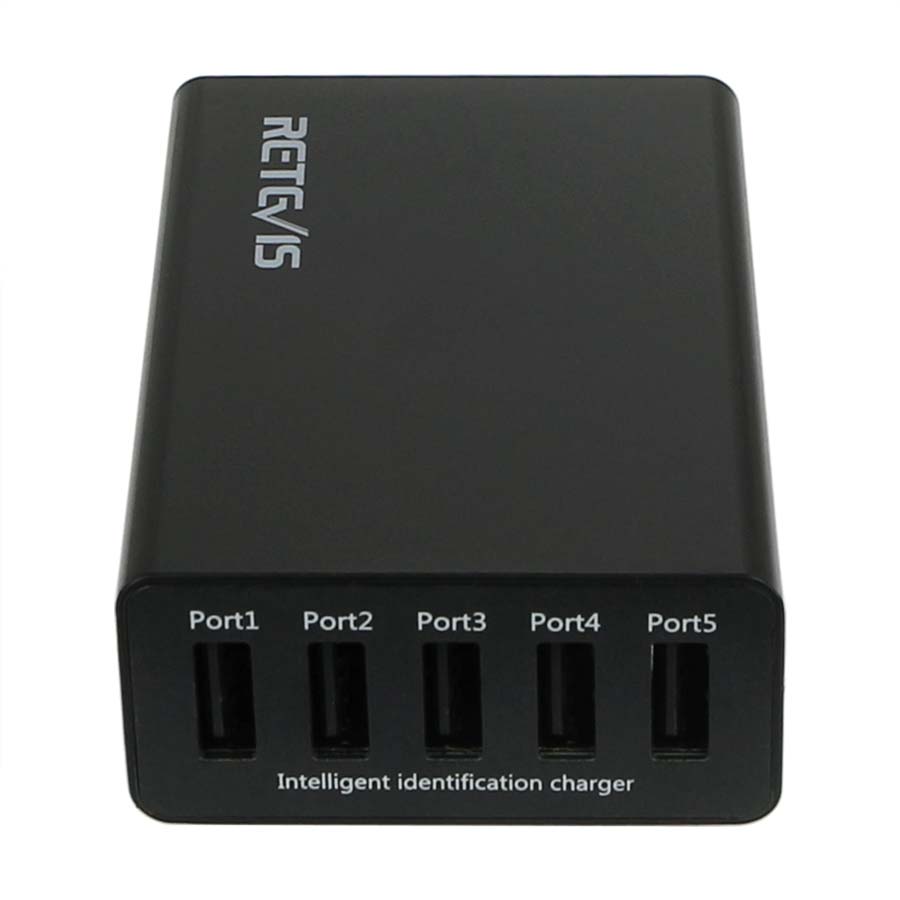 Universal 5-Port USB Wall Charger RTC501