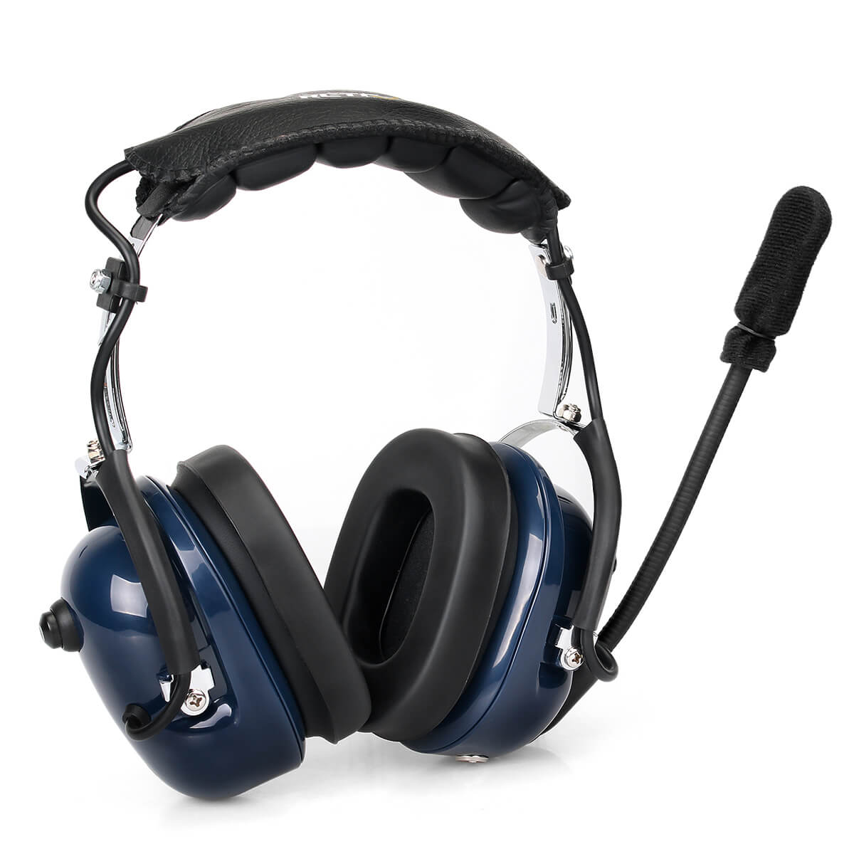 Noise-Canceling Finger PTT Headphone Headset