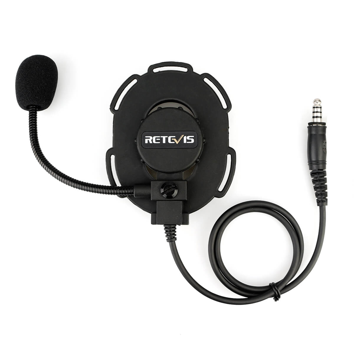 Retevis EH060K Kenwood 2 Pin Single Tactical Headset