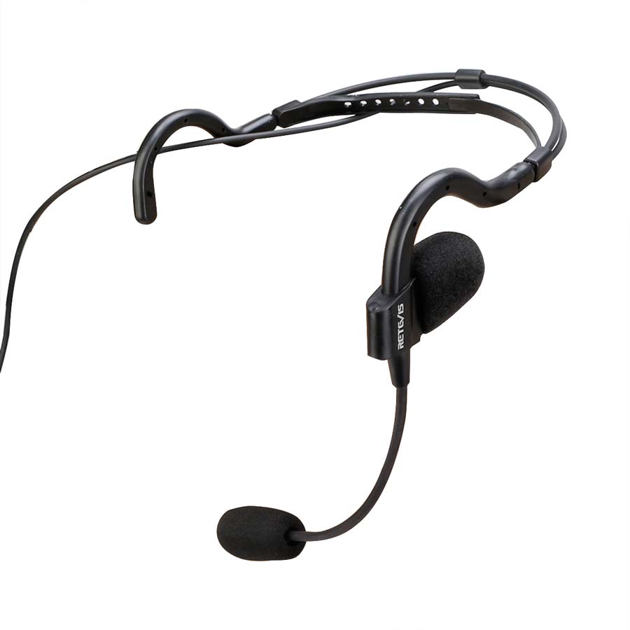 2 Pin Behind-the-Head Earpiece Tactical Headset