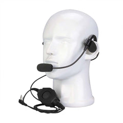 2 Pin Behind-the-Head Earpiece Tactical Headset