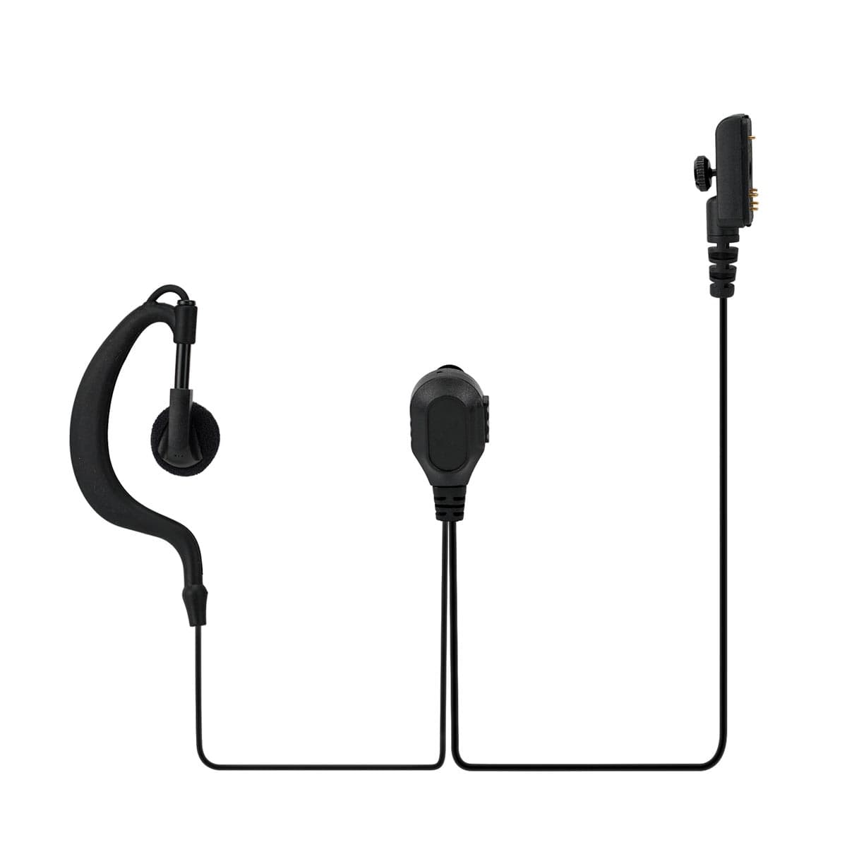 Two-Wire Walkie Talkie Earpiece Headset Exclusively