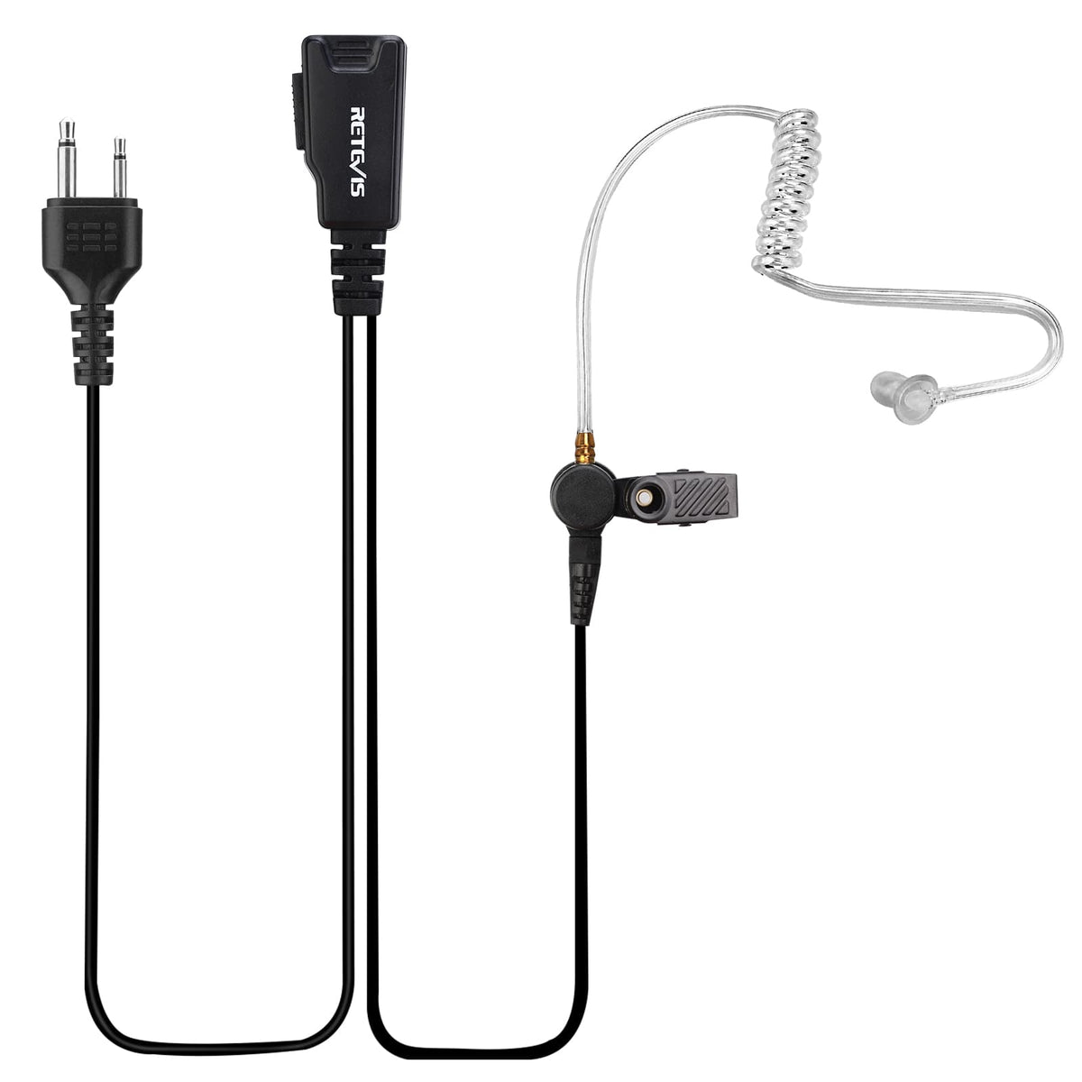 EAI001 2pin Surveillance Earpiece Headset