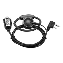 EEK012 Adjustable D-shaped Headset with PTT Microphone