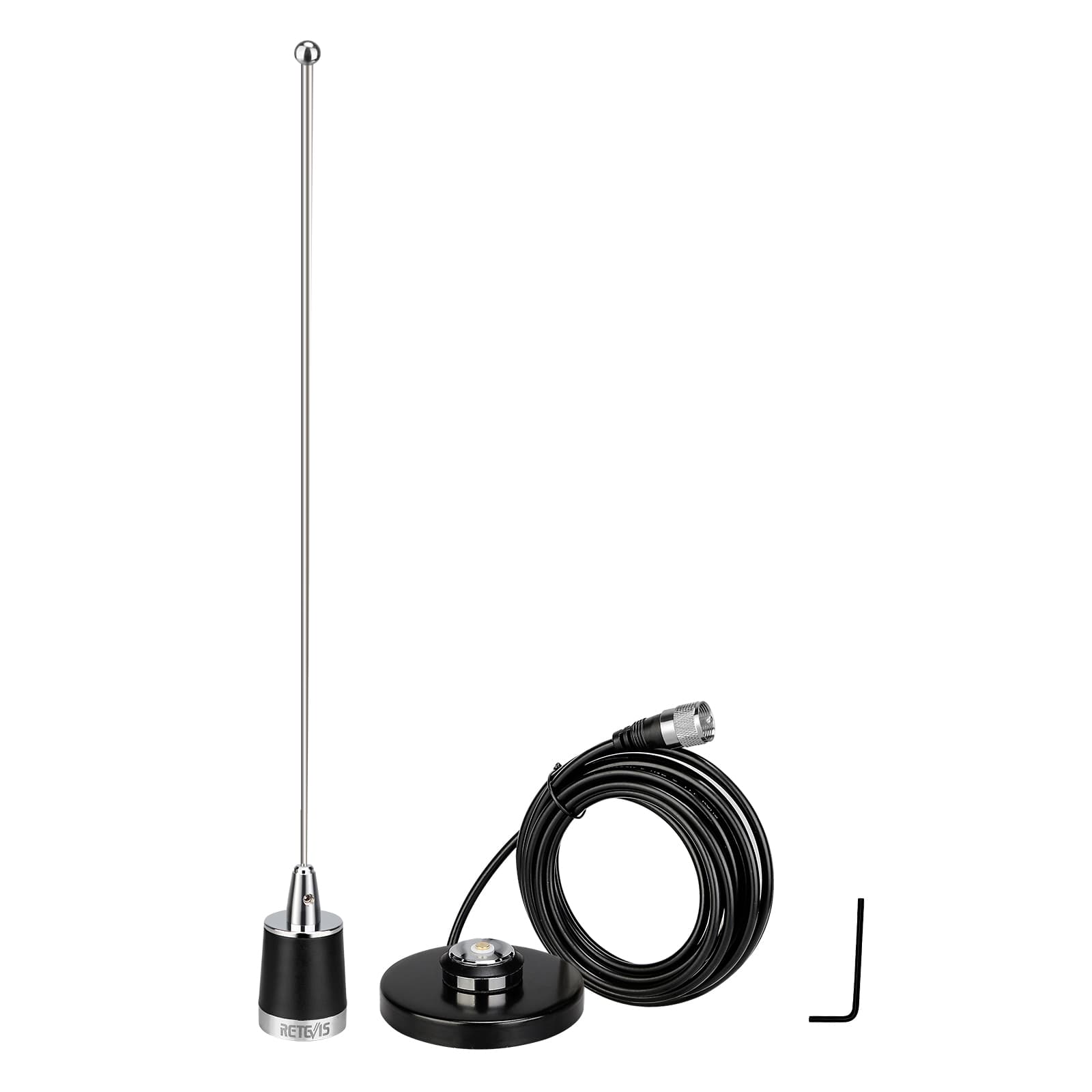 MR200 U/V Dual Band NGP Antenna and NMO Mount