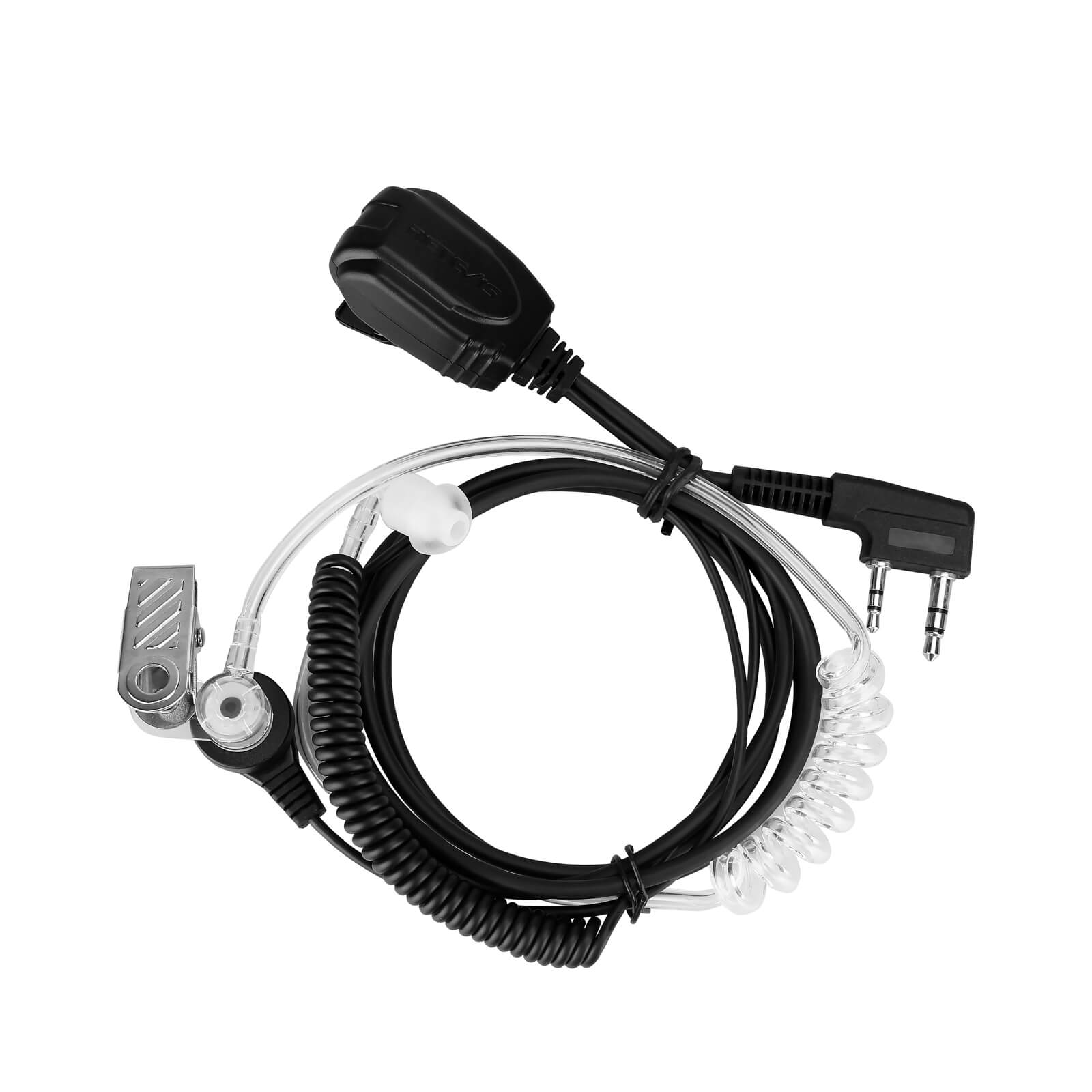 EAK005 Kenwood 2 Pin Air guidance headset with Coil PTT MIC