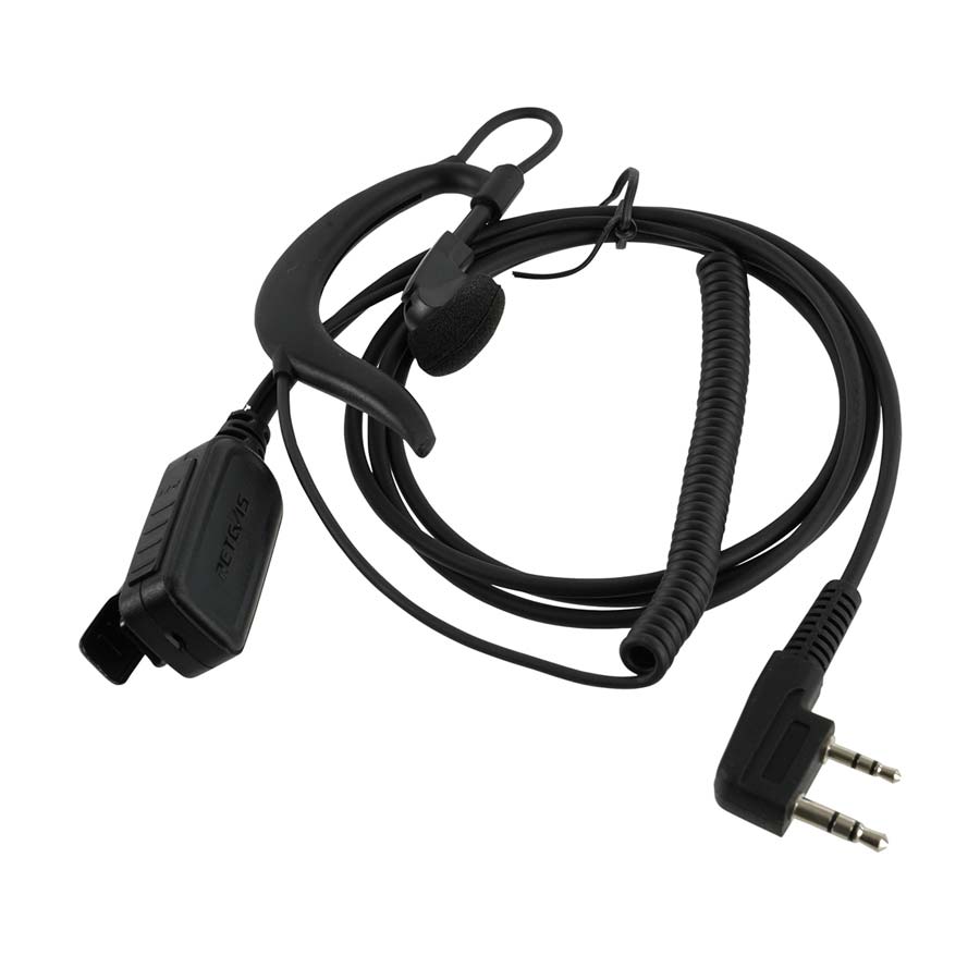 2pin G-Shape Earpiece for Retevis H777 two way radio