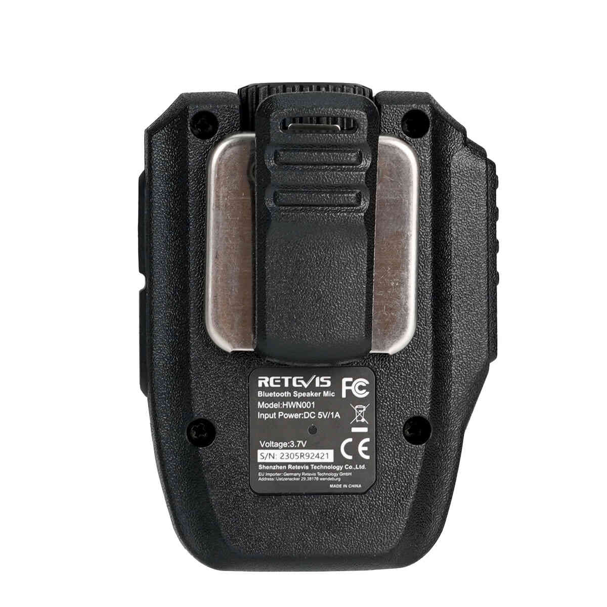 RB37 Bluetooth FRS Walkie Talkie With Speaker Microphone