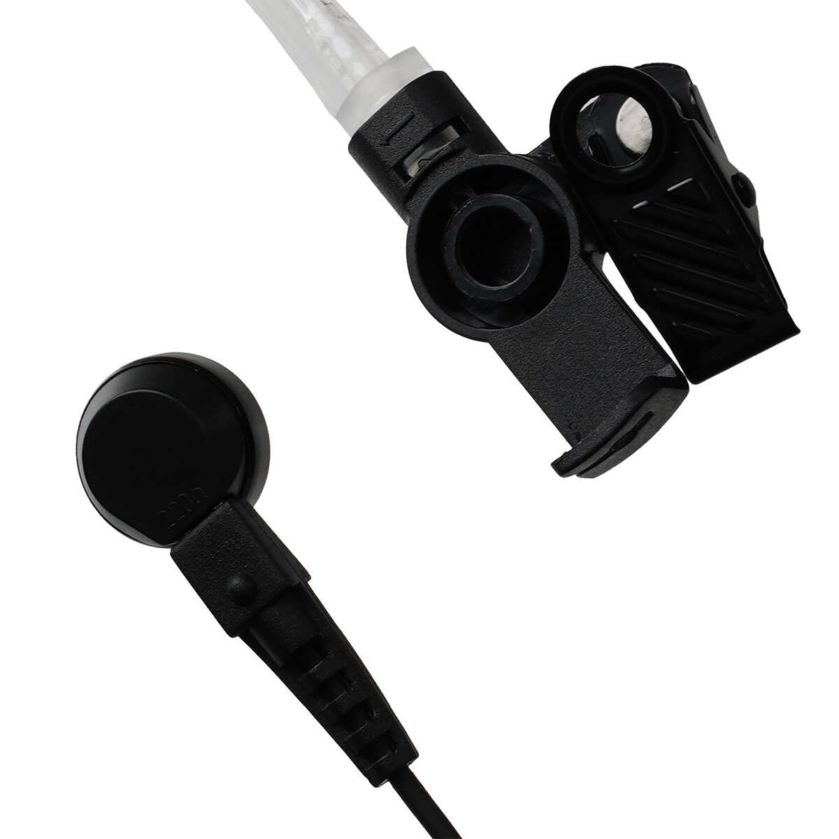 EAK007 Kenwood 2 Pin PTT Mic Covert Acoustic Tube Earpiece 10Pack