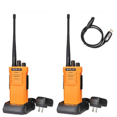 Retevis RT29 IP67 Waterproof Long Distance Handheld Radio 2Pack (Orange)