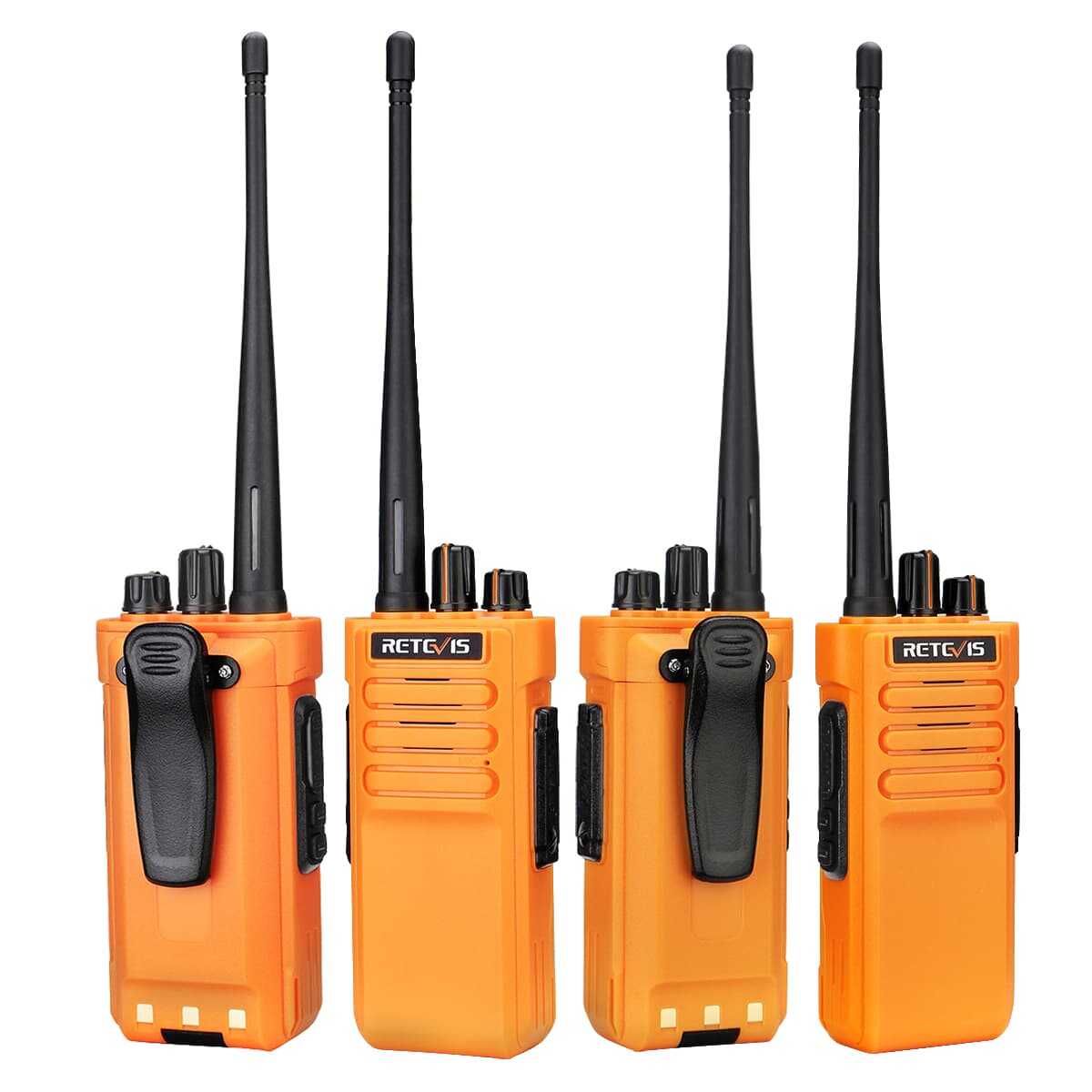 Retevis RT29 UHF Waterproof Handheld Radio with Speaker Mic (4 Pack)