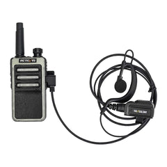 RB66 Fluorescent Fast Charging FRS Walkie Talkie With Headset