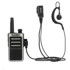 RB66 Fluorescent Fast Charging FRS Walkie Talkie With Headset