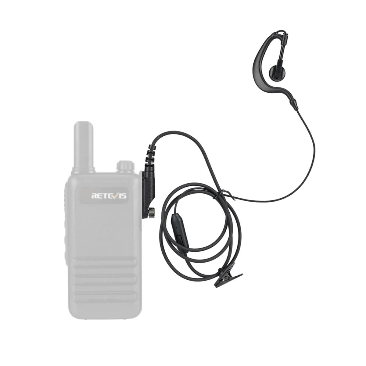 EES003 Walkie Talkie Earpiece Exclusive For RB47