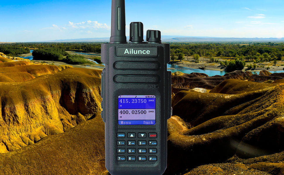 Ailunce HD1 HD1 IP67 FPP Dual Band Type-C DMR Ham Radio