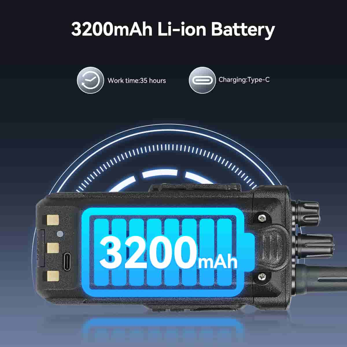 Ailunce HD2 Waterproof Long Range Dual Band DMR Radio