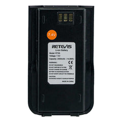 2000mAh 7.4V Original Rechargeable Li-ion Battery for Retevis RT3 RT3S