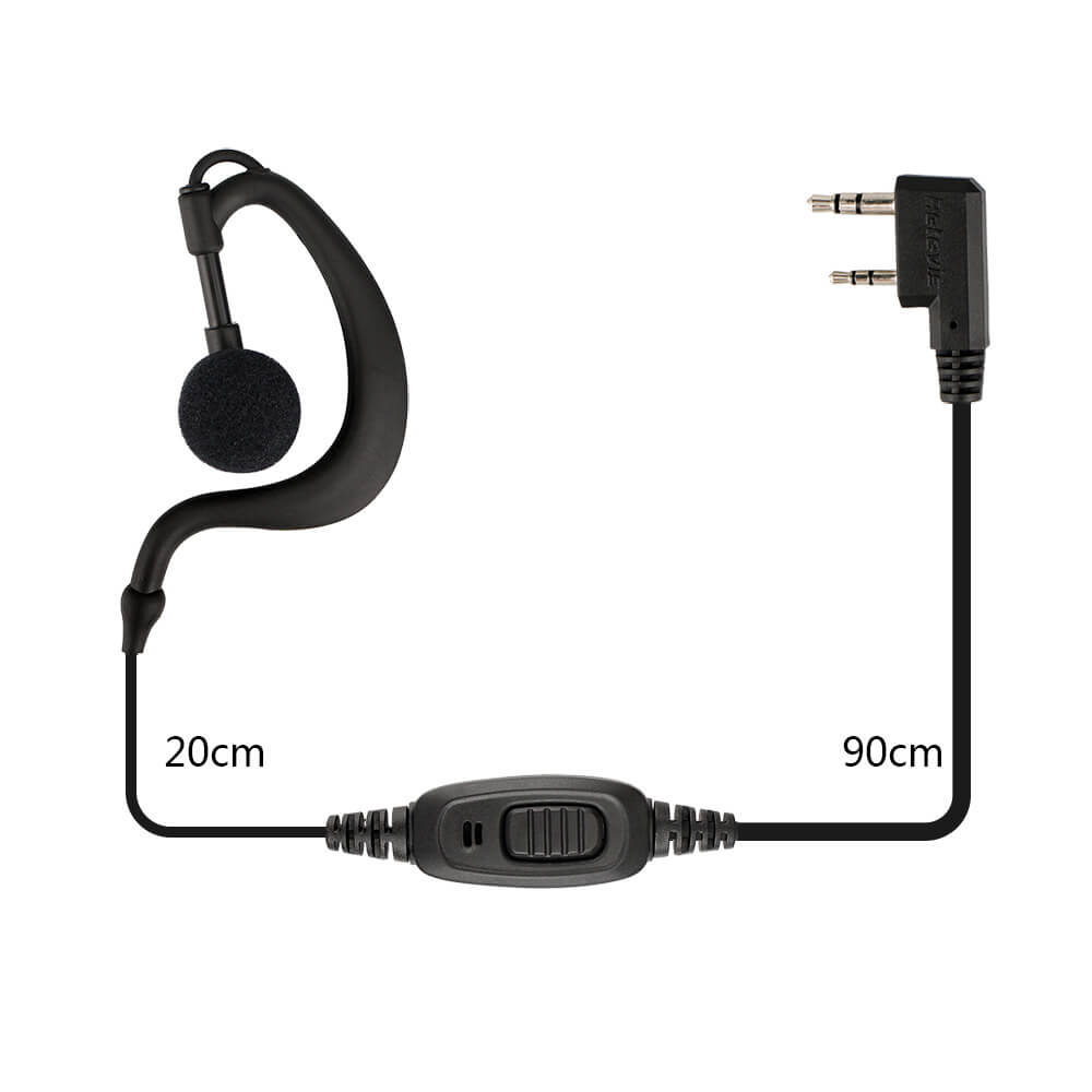 RE-3120 C-type Earhook Earpiece