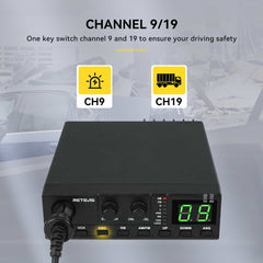 Retevis MB2 40-Channel 4W CB Mobile Radio