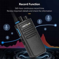 P1 High Power Superhet AES256 UHF DMR Walkie Talkie