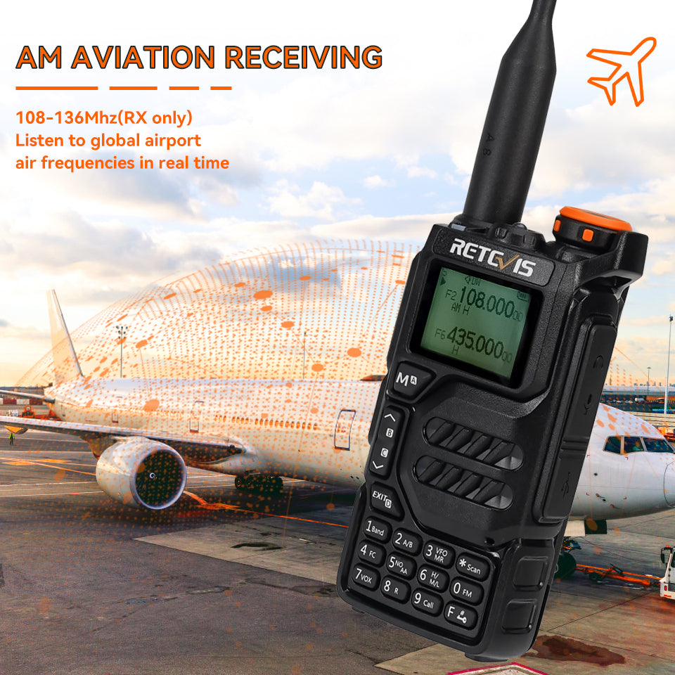 RA79 Ham Radio Dual Band Portable Two-way Radio