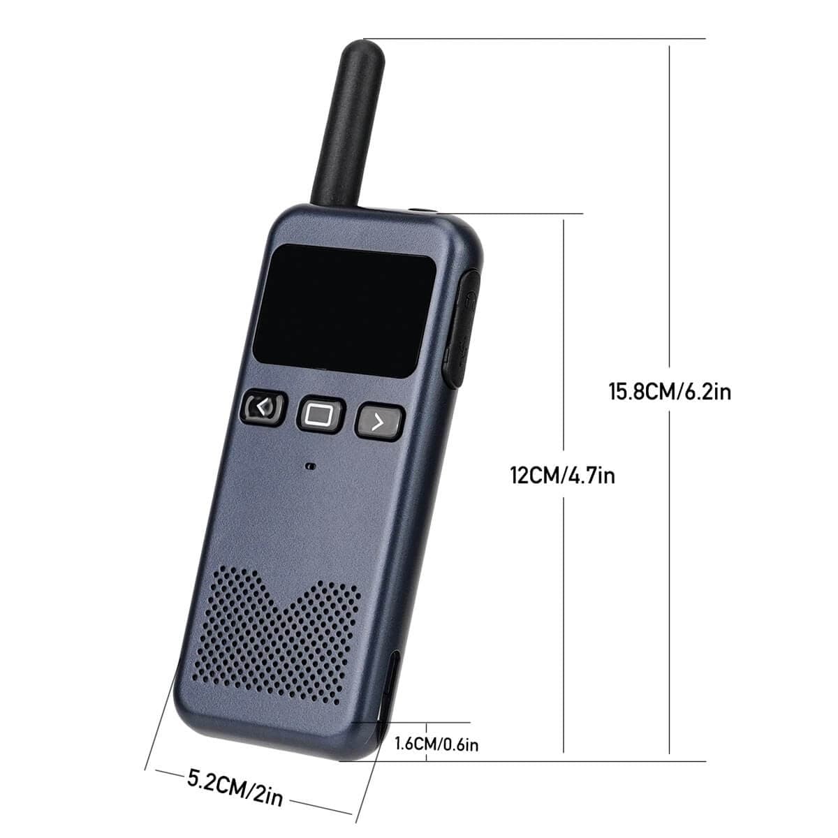 RB19P Ultra Thin NOAA GMRS Two Way Radio