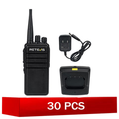 Retevis RB24 Long Range UHF Tunnel Radios 30Pack