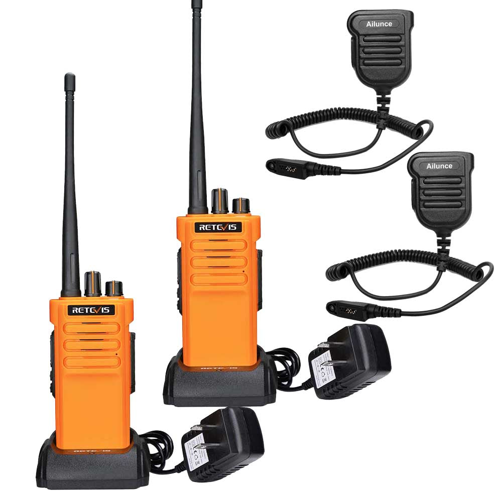 RT29 Durable Long Range Radio with IP67 Speaker Mic 2Pack