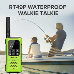 RT49P IP67 Floating Waterproof FRS Walkie Talkies