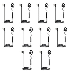 EEK021 Kenwood 2-Pin C-Shape Earpiece 10pcs For RT22