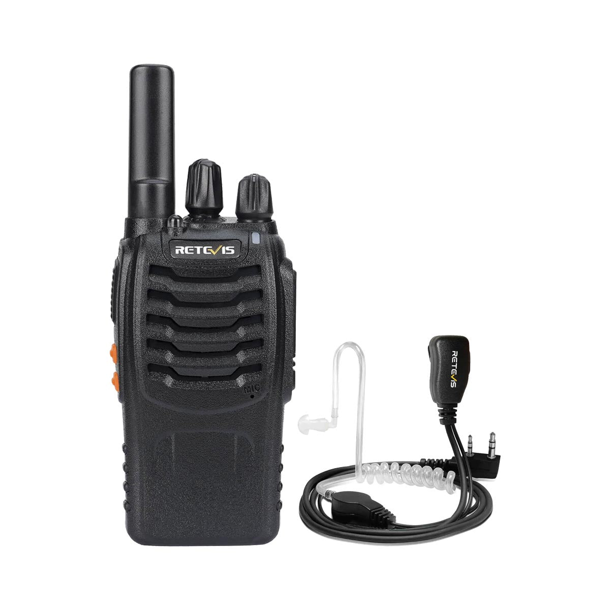 H777 Affordable Rugged License-free Radio with Acoustic Tube Earpiece