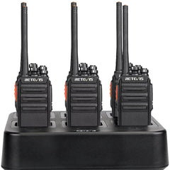 H777S License Free Portable Radio 6-Pack with 6-Way Charger